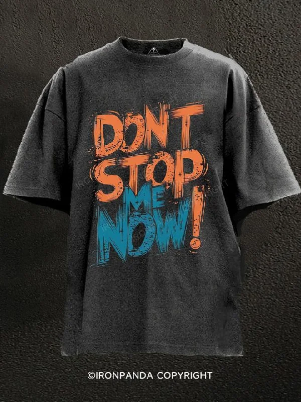 T-Shirt-Tactical-don't spot me now Washed Gym Shirt