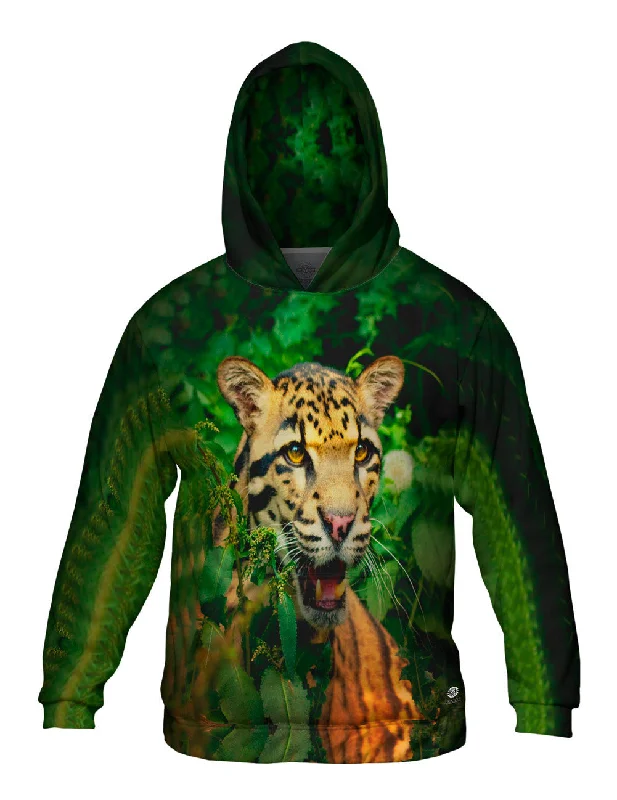 Hoodie-Outdoor-Clouded Leopard Jungle