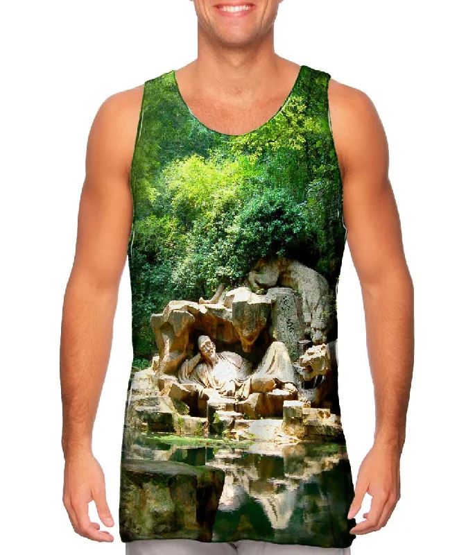 Tank-Top-Casual-Dreaming Of The Tiger Spring In Hangzhou