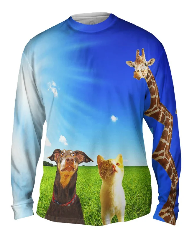 Long-Sleeve-Mock-Neck-Wow Giraffe