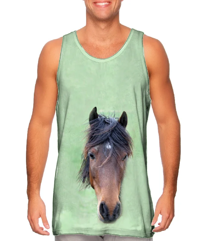 Tank-Top-Polyester-Bashful Horse