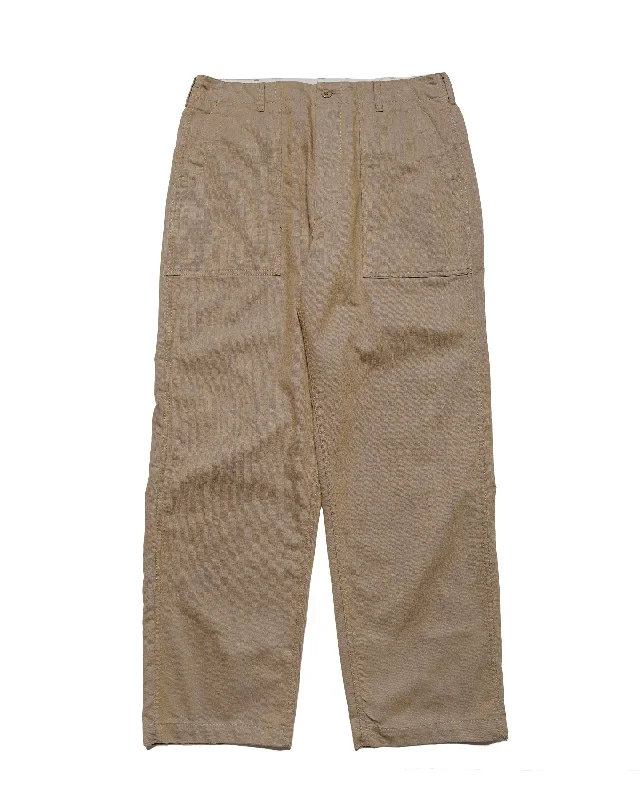 Pants-Ankle-Length-Engineered Garments Fatigue Pant Khaki/Blue PC Iridescent Heavy Twill