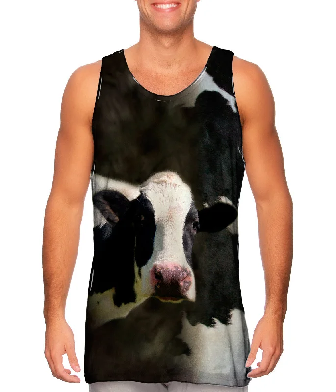 Tank-Top-Training-Cow Half Skin