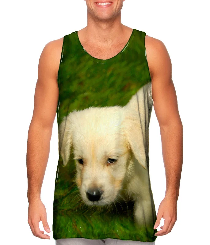 Tank-Top-Retro-Dreamy Little Retriever