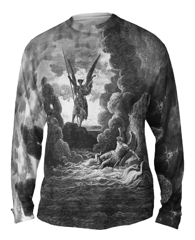 Long-Sleeve-Polyester-Gustave Dore - "Paradise Lost 2" (1857)