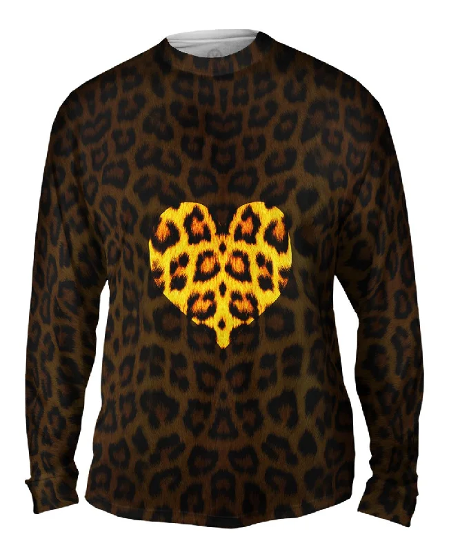 Long-Sleeve-Yoga-Love Leopard Animal Skin