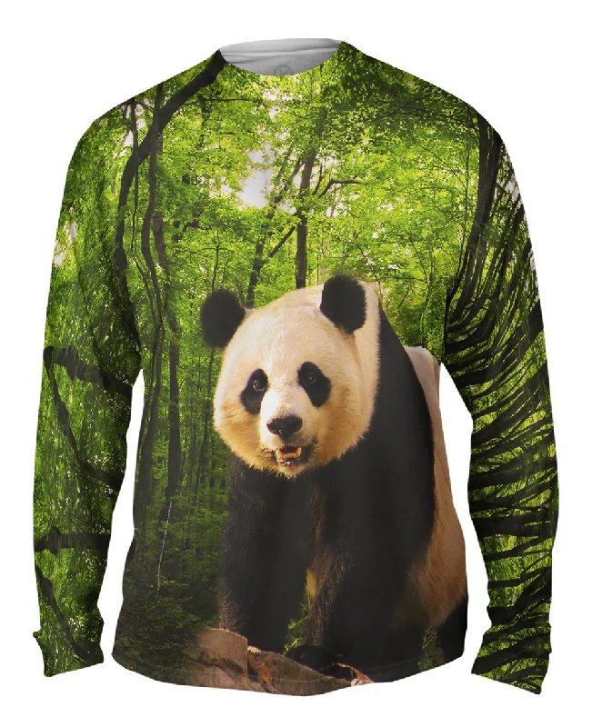 Long-Sleeve-Training-Mama Panda Forest