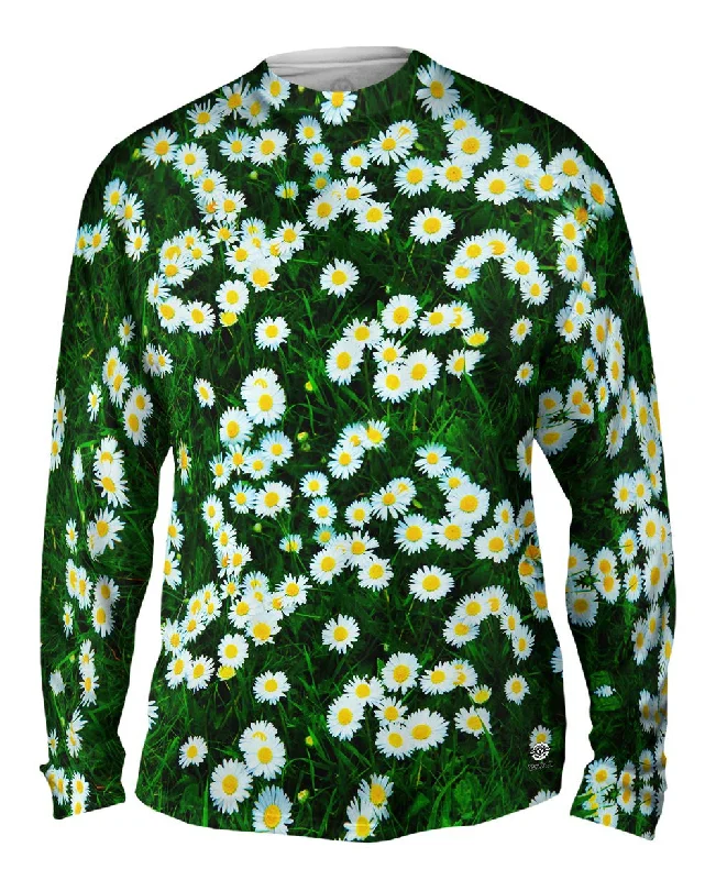 Long-Sleeve-Gothic-Field Of Daisies