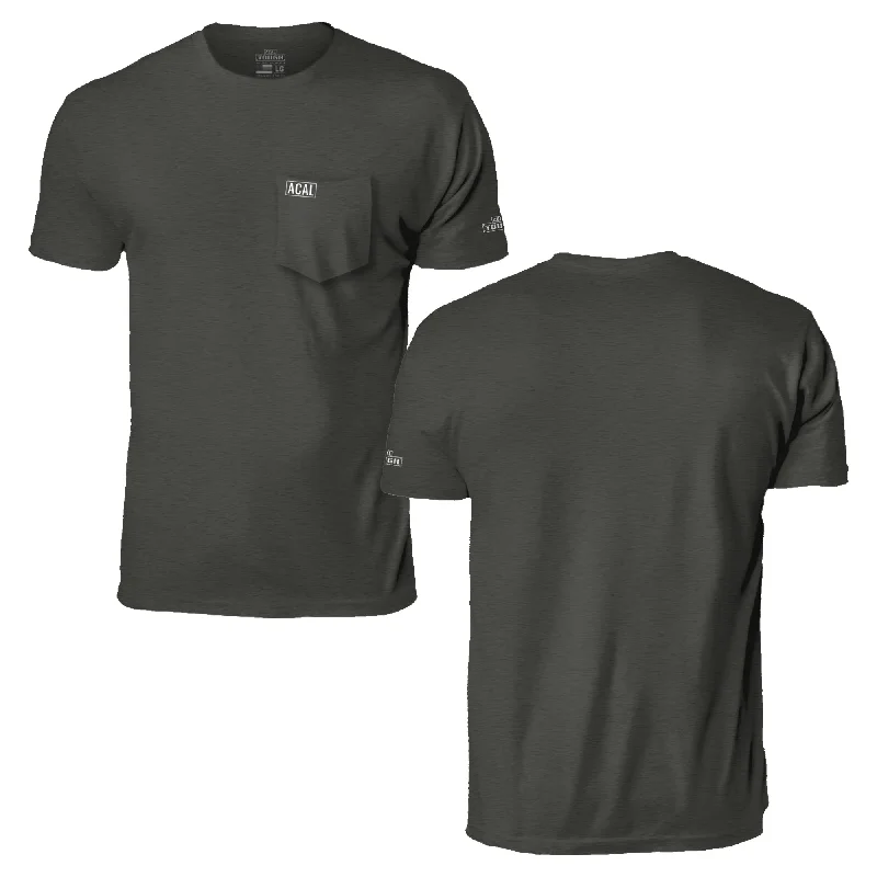 T-Shirt-Vegan-ACAL TOUGH Pocket Tee