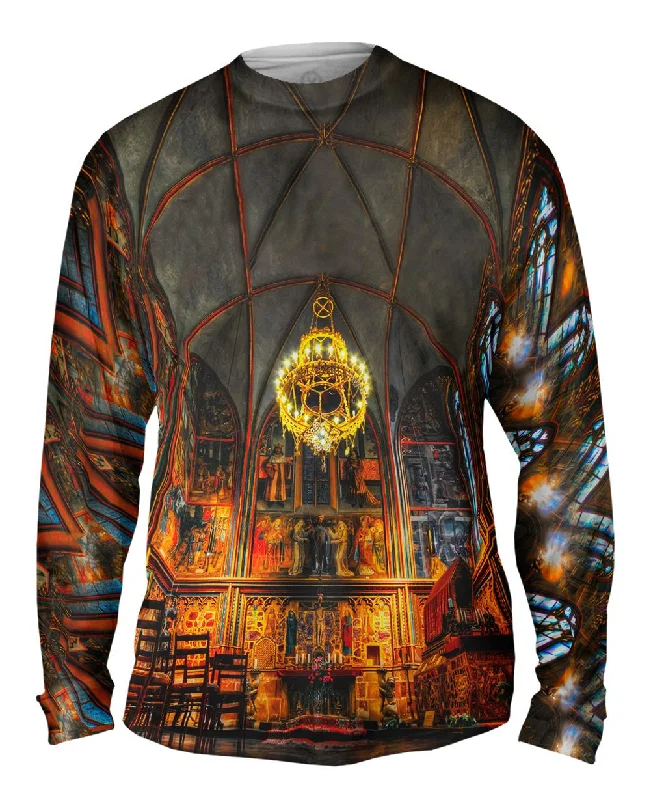 Long-Sleeve-Raglan-Prague Cathedral