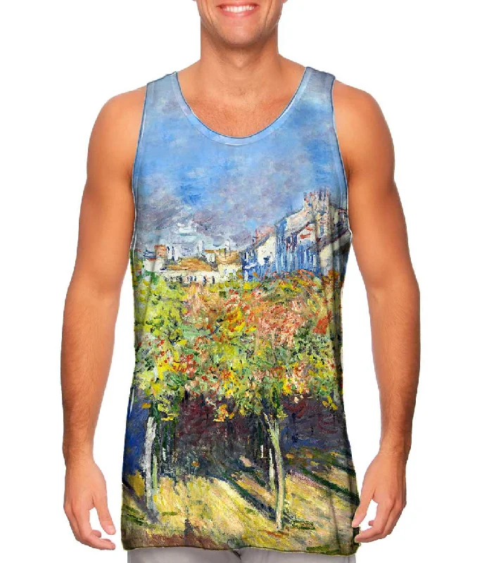 Tank-Top-Unisex-Claude Monet - "The Lindens Of Poissy" (1882)