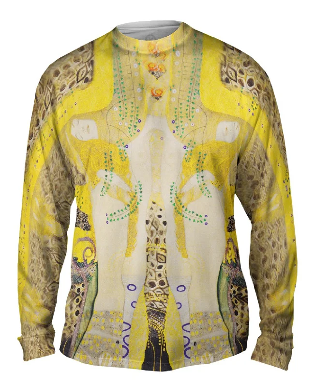 Long-Sleeve-Punk-Gustav Klimt -"Watersnakes" (1907)