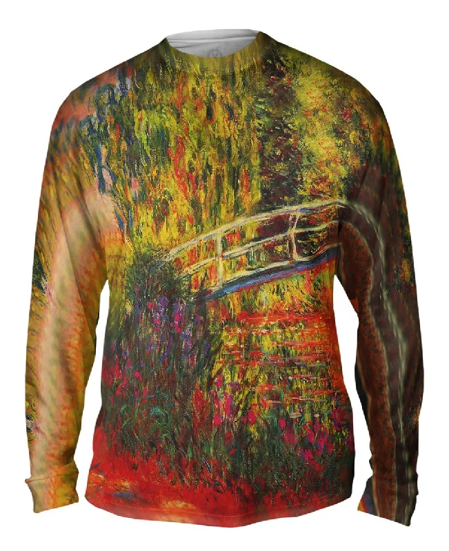 Long-Sleeve-Beige-Monet -"Water Lily Pond" (1900)