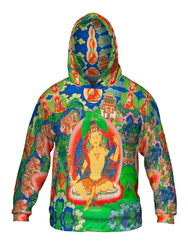 Hoodie-Outdoor-"Bhutanese Thanka Of Guru Nyima Ozer"