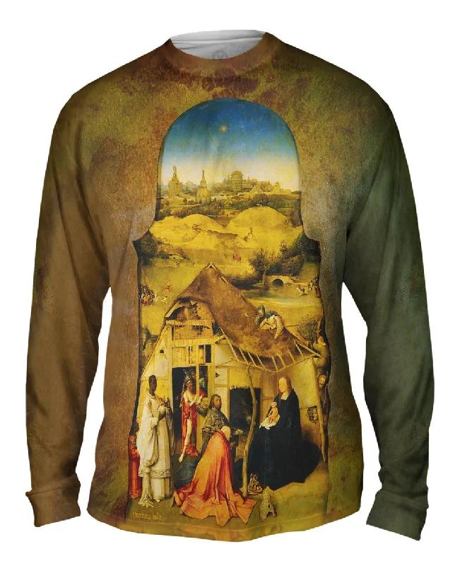 Long-Sleeve-Organic-Hieronymus Bosch - "The Adoration of the Magi" (1510)