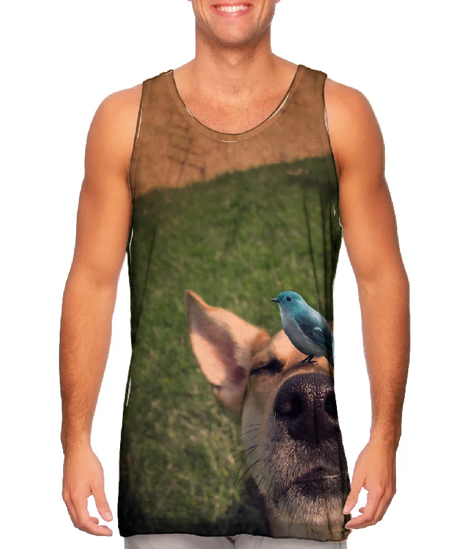 Tank-Top-Premium-Blue Bird Dog