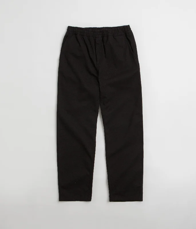 Pants-Blue-Carhartt Flint Pants - Dyed Black