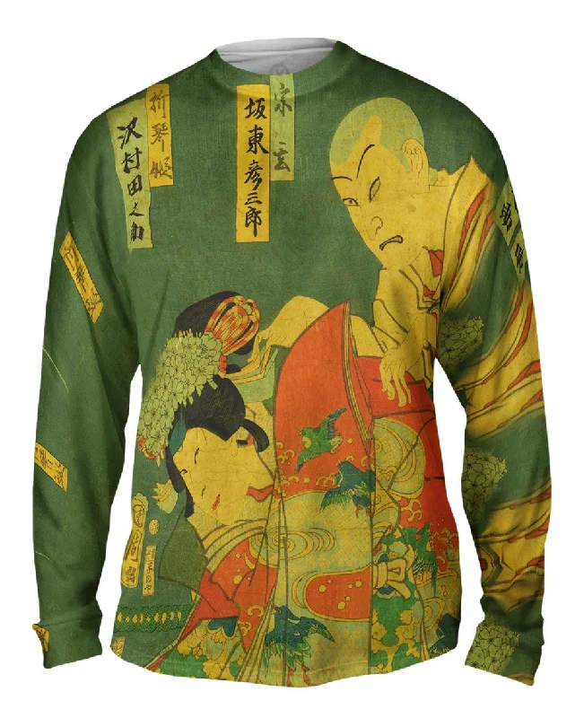 Long-Sleeve-Round-Neck-Japan -"Kunichita Print" (1862)