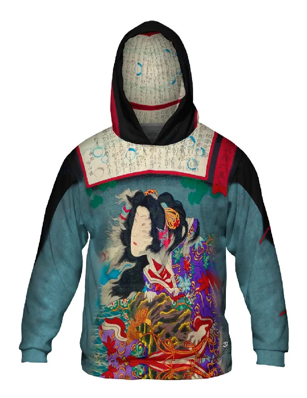 Hoodie-Premium-Japan - Toyohara Kunichika -"Good and Evil" (1876)