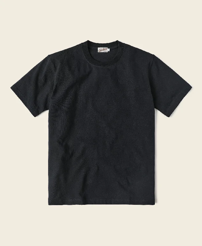 T-Shirt-All-Season-9 oz US Cotton Tubular T-Shirt - Black