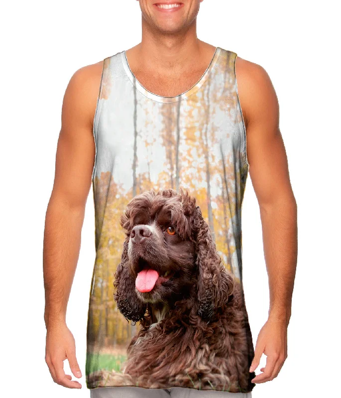 Tank-Top-Regular-Fit-Cockerspaniel In Woods