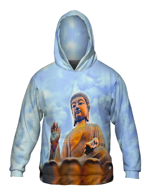 Hoodie-Orange-Tian Tan Buddha