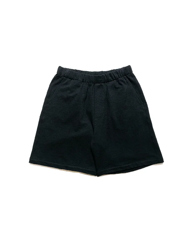 Shorts-Urban-Lady White Co. Textured Lounge Short Black