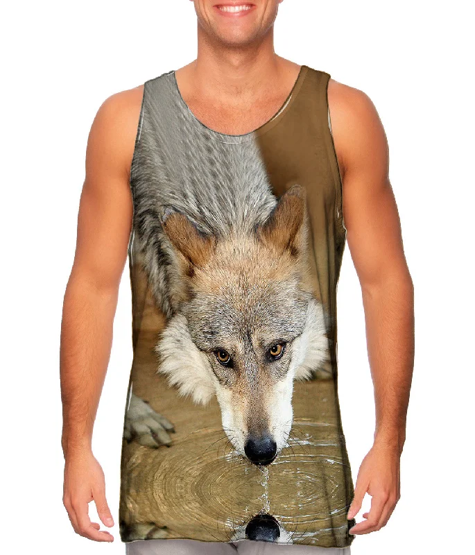 Tank-Top-Gym-Deep Stare Wolf