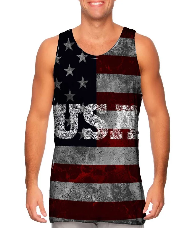 Tank-Top-Muscle-Fit-Dirty Usa