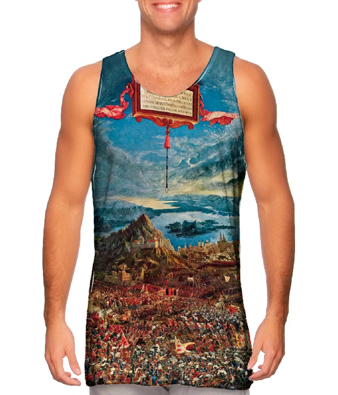 Tank-Top-Striped-Altdorfer - "Die Alexanderschlacht-The Battle of Alexander the Great" (1529)