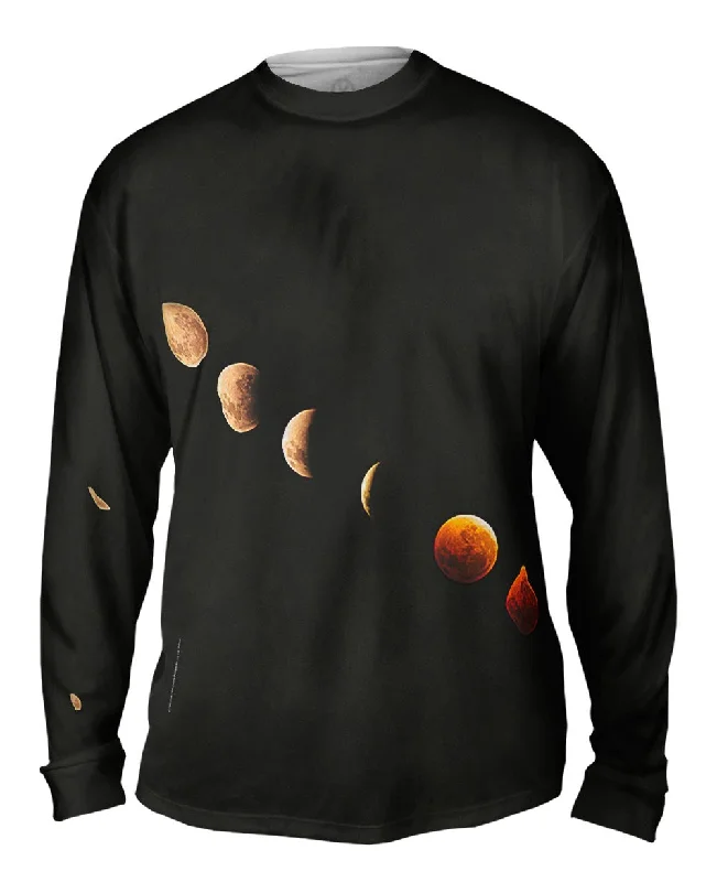 Long-Sleeve-Washable-Lunar Eclipse Space