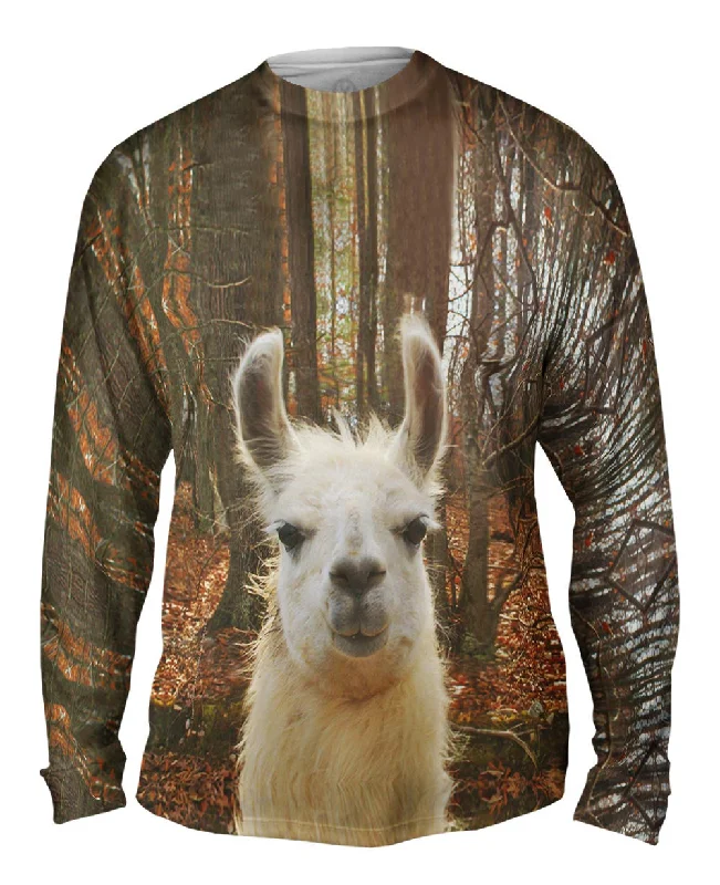 Long-Sleeve-Y2K-Style-You Don_#_T Know Llama