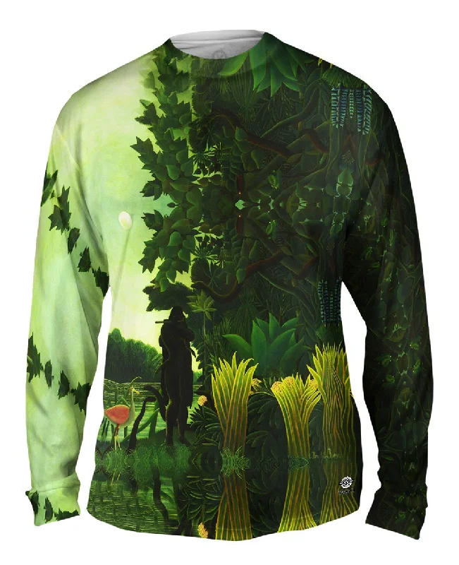 Long-Sleeve-Waterproof-Henri Rousseau - "The Snake Charmer" (1907)