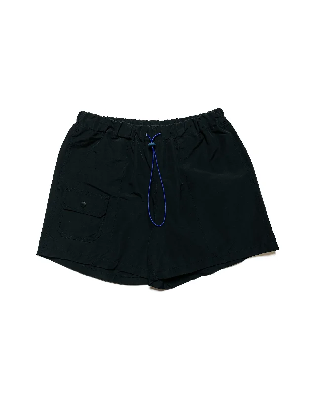 Shorts-Vintage-Howlin' Doppler Effect Shorts Black Water Repellent Nylon