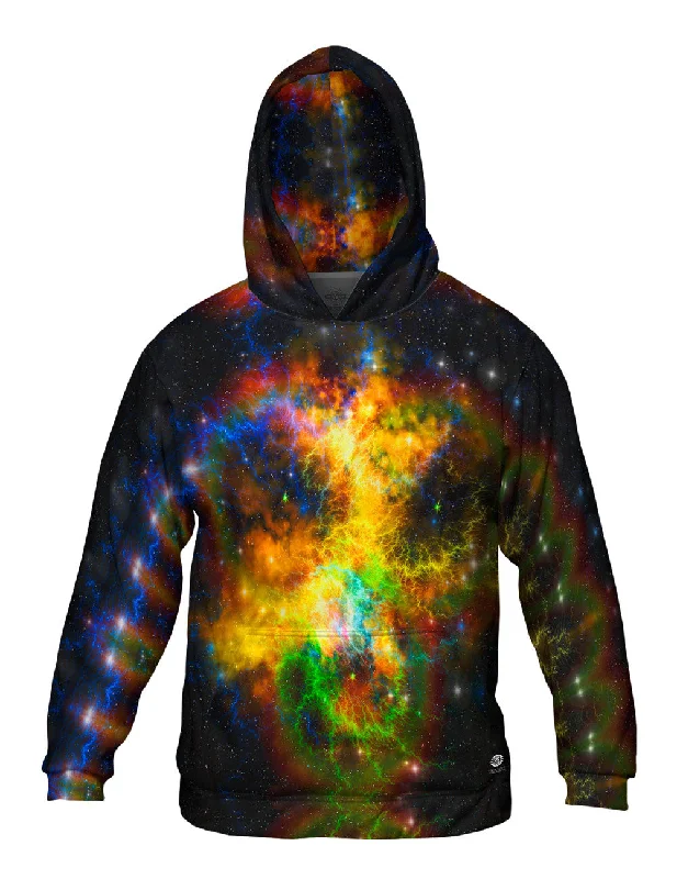 Hoodie-Camo-Space Galaxy Ribbon