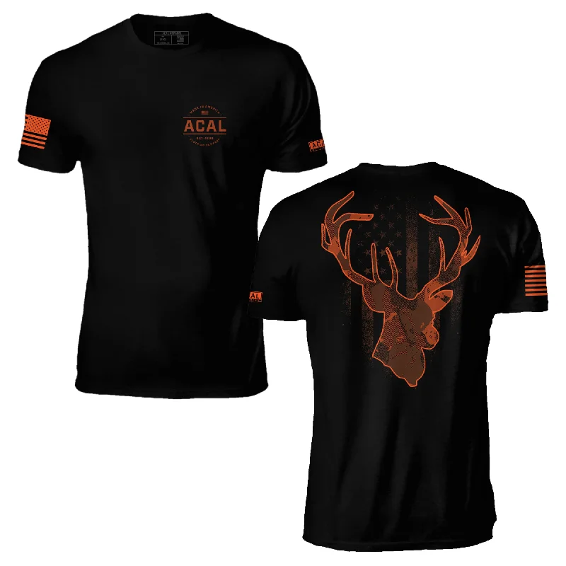 T-Shirt-Warm-Camo Buck T-Shirt