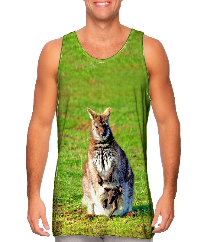 Tank-Top-Punk-Devoted Mom Kangaroo