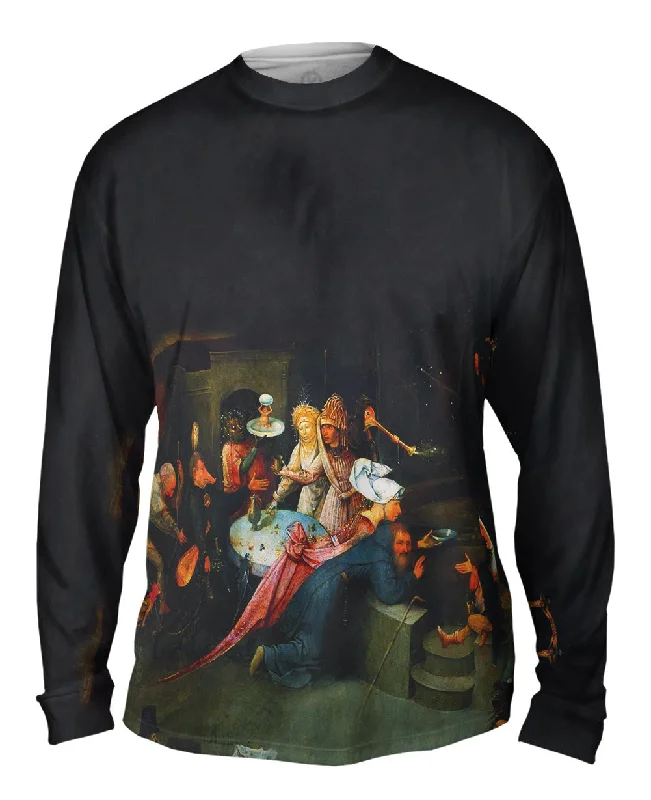 Long-Sleeve-Stylish-Hieronymus Bosch - "The Temptation Of Saint Anthony" (1516)