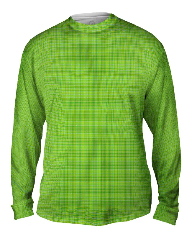 Long-Sleeve-Sweatproof-Green Flannel