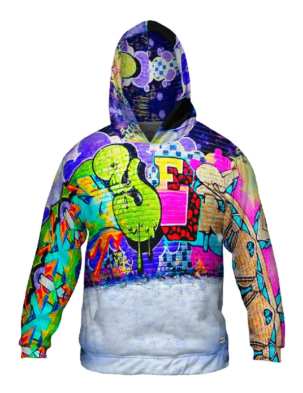 Hoodie-Slim-Fit-Graffiti And E