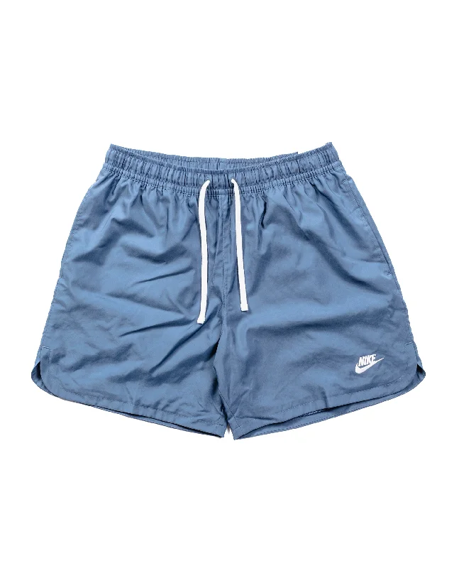 Shorts-Elastic-Waist-Nike Sportswear Sport Essentials Lined Flow Shorts Diffused Blue