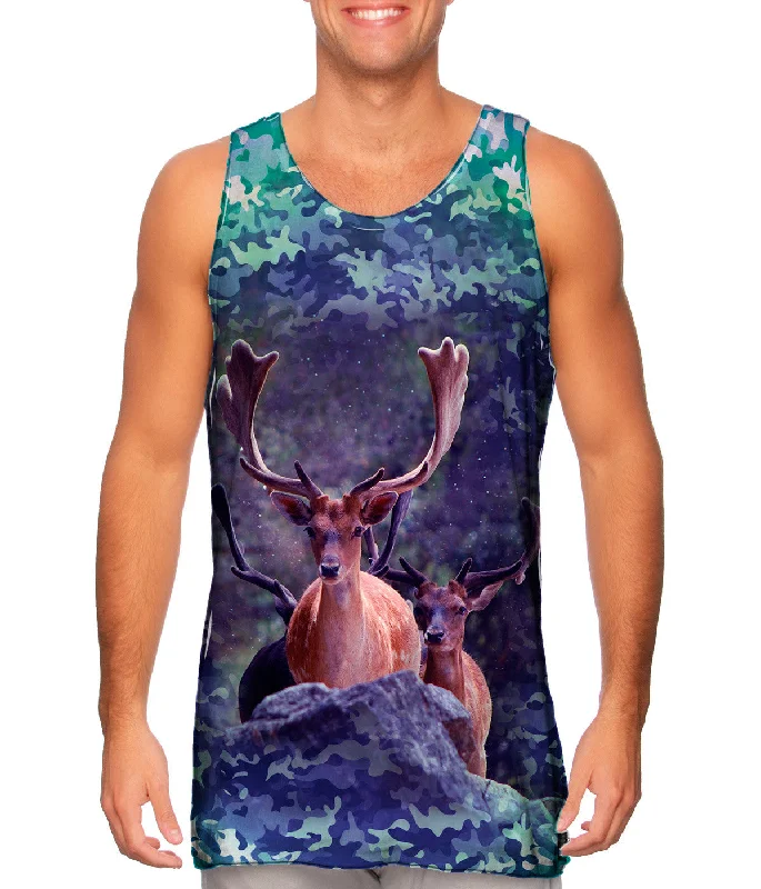 Tank-Top-Cotton-Camouflage Perp Deer