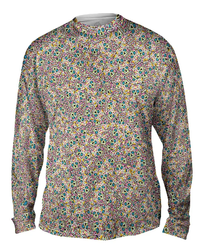 Long-Sleeve-Regular-Fit-Mexican Skull