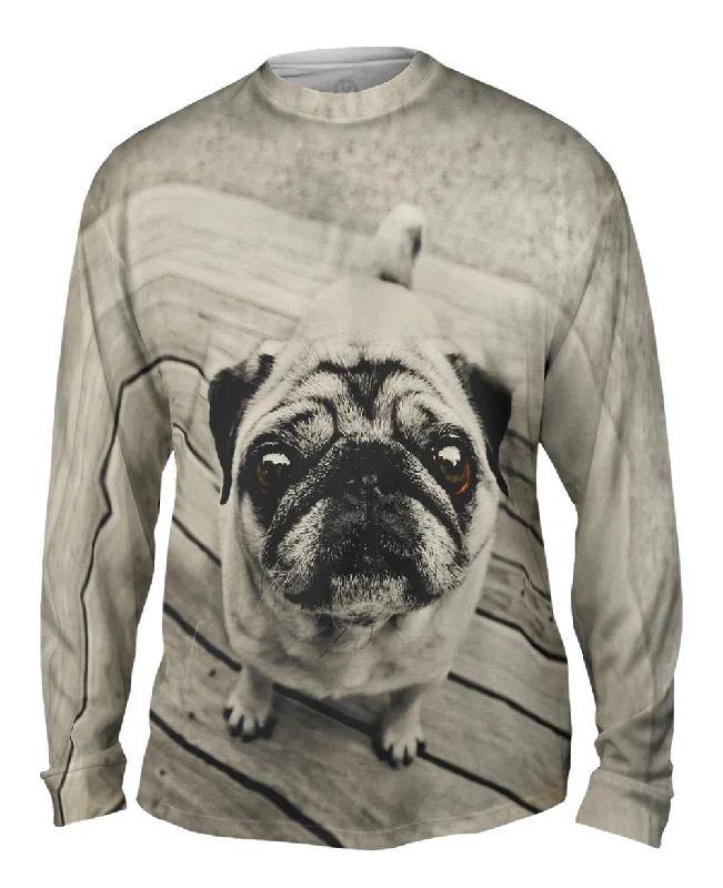 Long-Sleeve-Raglan-Deck Pug