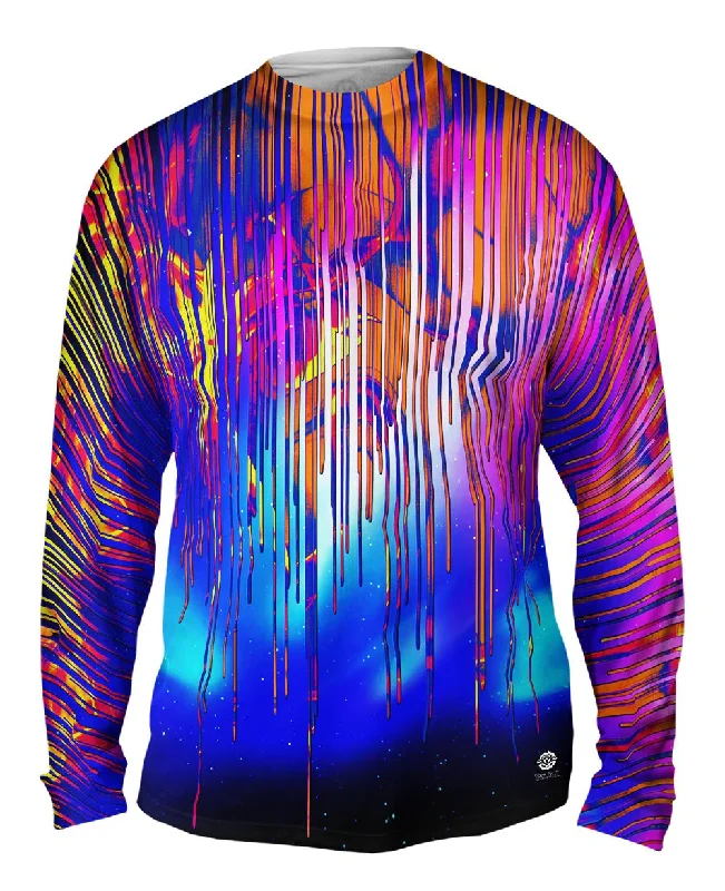 Long-Sleeve-Spandex-Dripping Galaxy