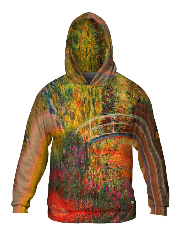 Hoodie-Turtleneck-Monet -"Water Lily Pond" (1900)