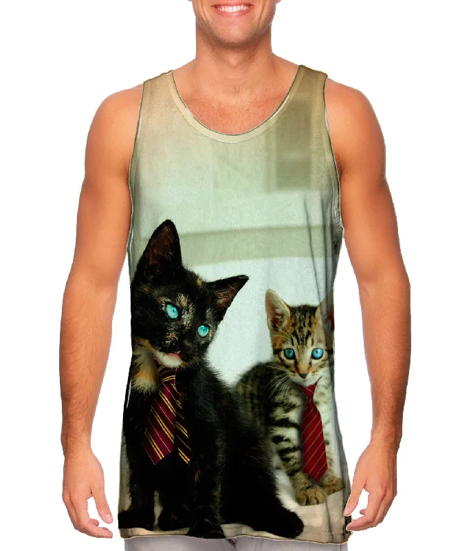 Tank-Top-Beige-Business Kittens