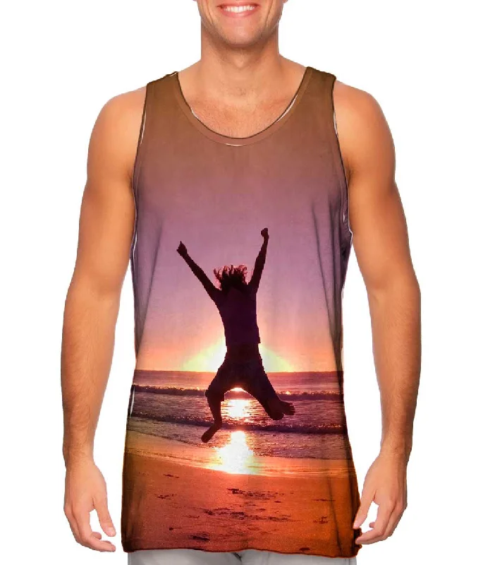 Tank-Top-Sportswear-Beach Jumping