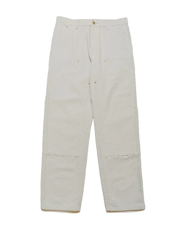 Pants-Boho-Carhartt W.I.P. Double Knee Pant Canvas Wax Rinsed