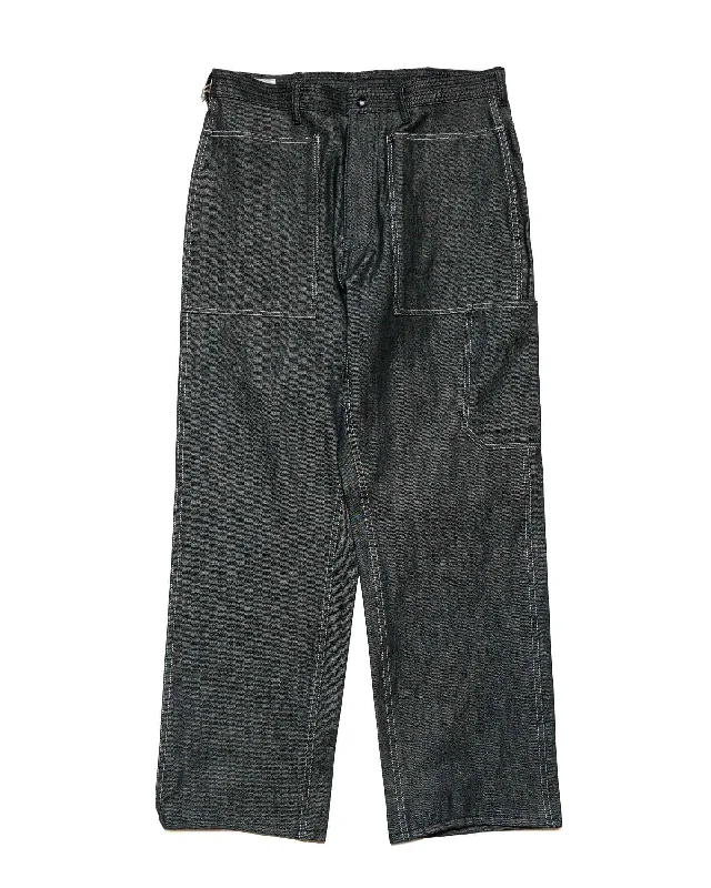 Pants-Boho-Sassafras T.P. Landscaper Pants 13oz Slab Denim Black